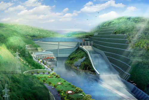 福建老挝南塔河1号水电站项目